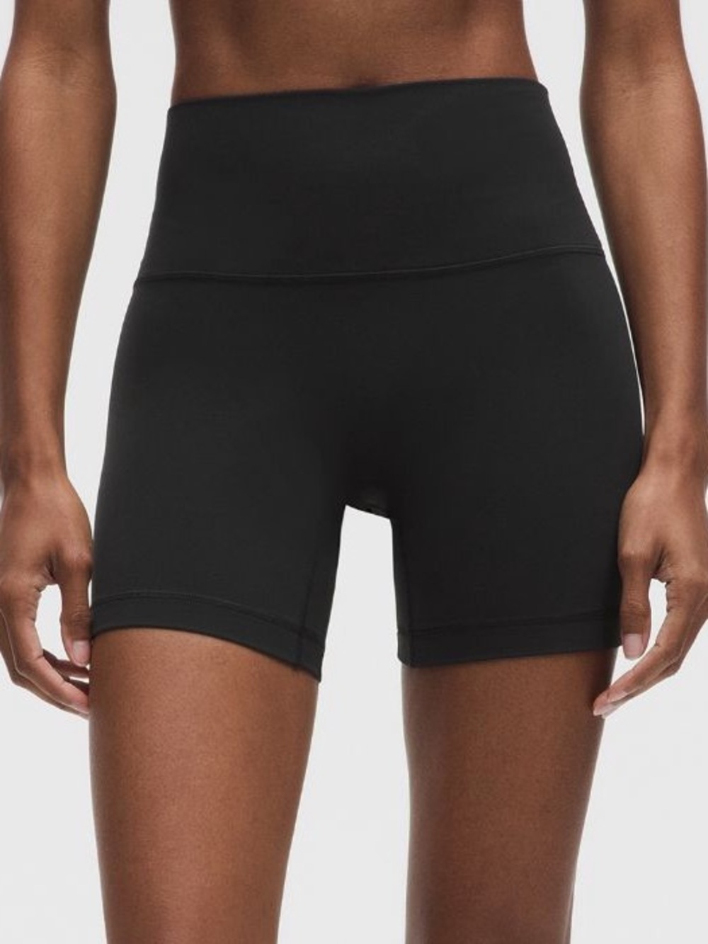 Lululemon Align No Line 6” Shorts in Black